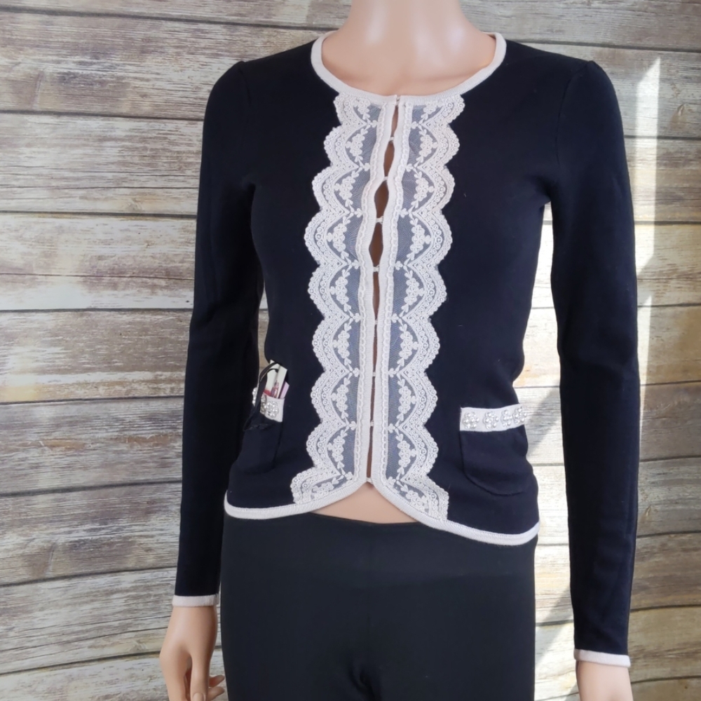 Alannah Hill Black Cardigan